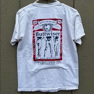 Vintage “This Butts For You” Budweiser Tee Size M